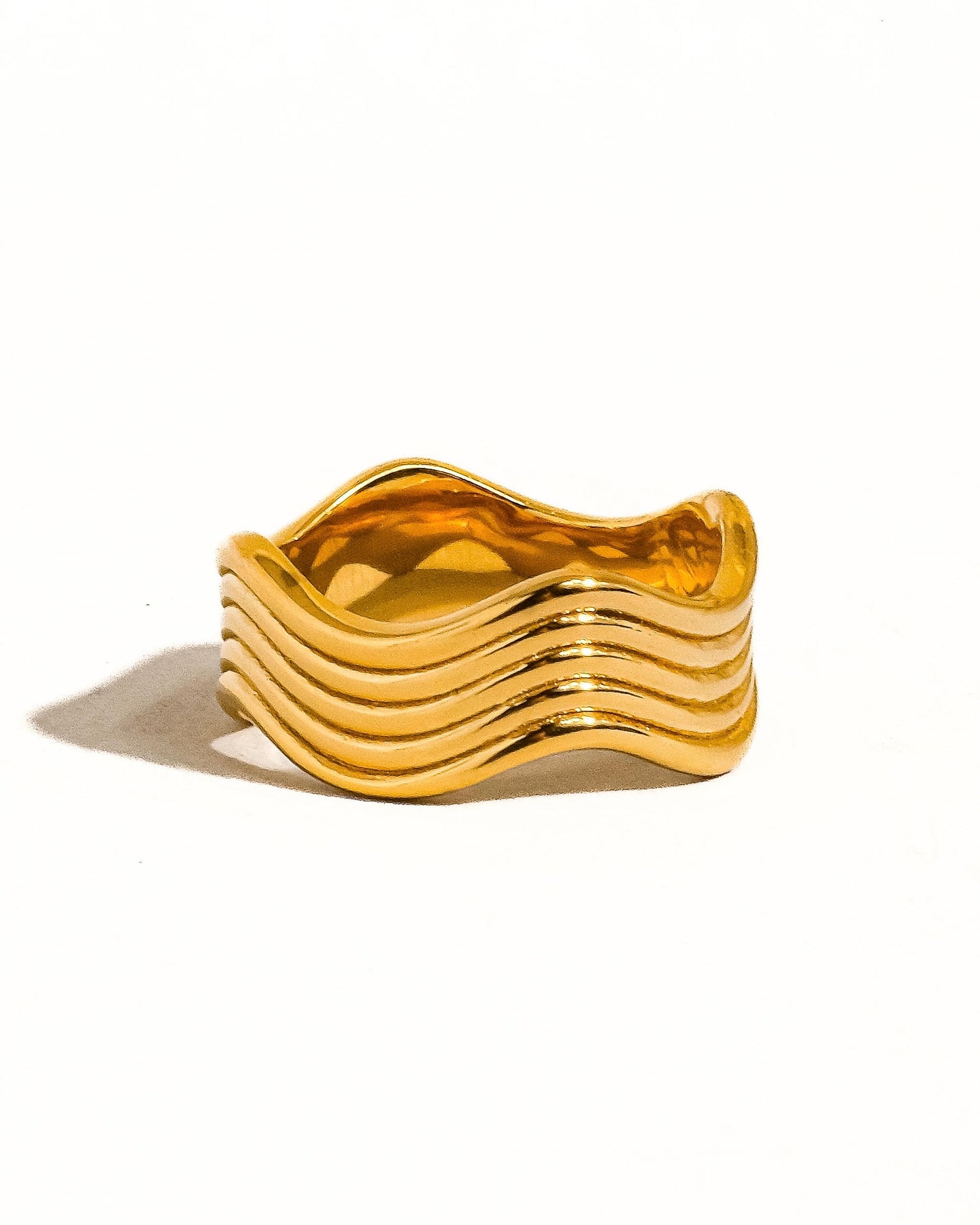 Flow Gold Ring